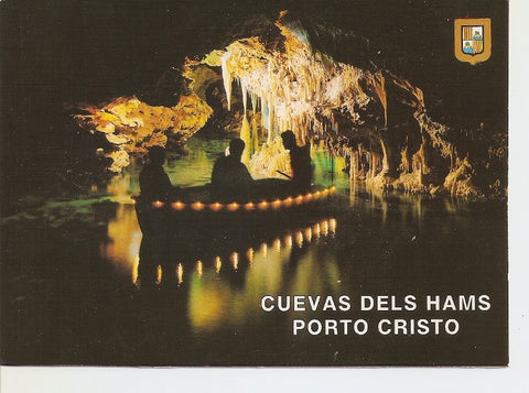 Postal 038844 : Cuevas dels Hams. Mallorca. Porto Cristo (Manacor). Concierto en el lago Mar de Venecia