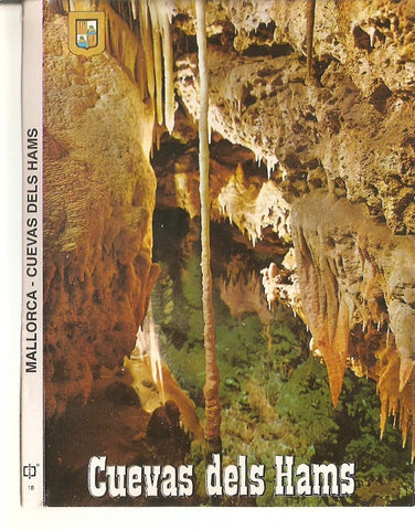 Postal 038845 : Cuevas dels Hams. Mallorca. Porto Cristo (Manacor). Lago de las Columnas