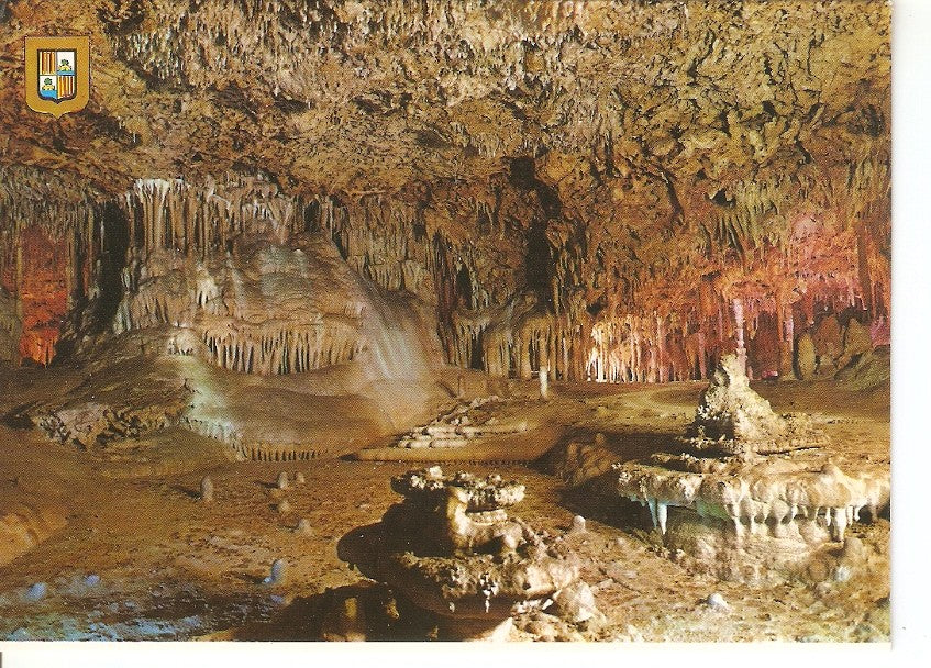 Postal 038847 : Cuevas dels Hams. Mallorca. Porto Cristo (Manacor). Sala Dos de Marzo