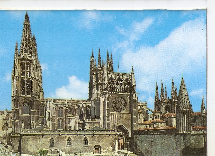 Postal 038854 : Burgos. Catedral. Fachada del Sarmental