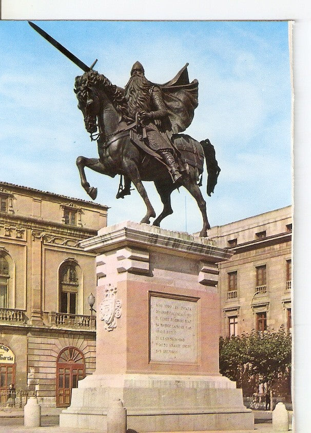 Postal 038855 : Burgos. El Cid Campeador