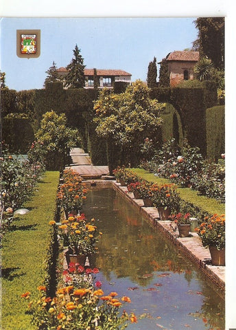 Postal 038861 : Granada. Generalife. Jardines