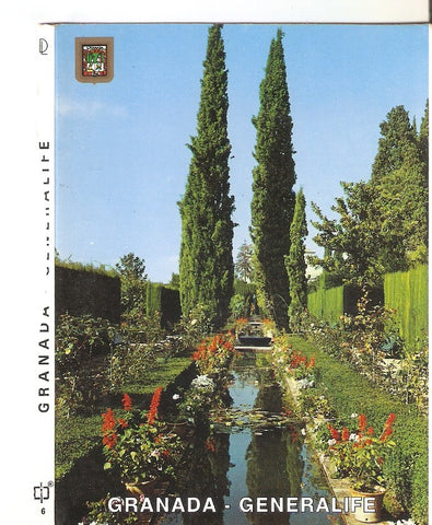 Postal 038864 : Granada. Generalife. Fuentes y Jardines