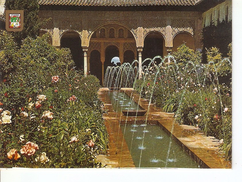 Postal 038868 : Granada. Generalife. Patio de la Acequia