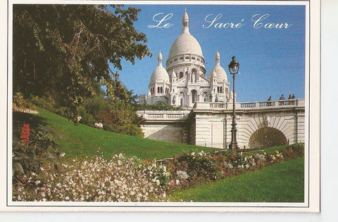Postal 038877 : Paris la nuit. Le Sacre Coeur