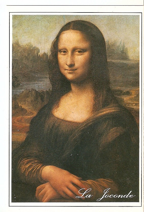 Postal 038882 : Paris - Musee du Louvre. Leonard de Vinci - La Joconde