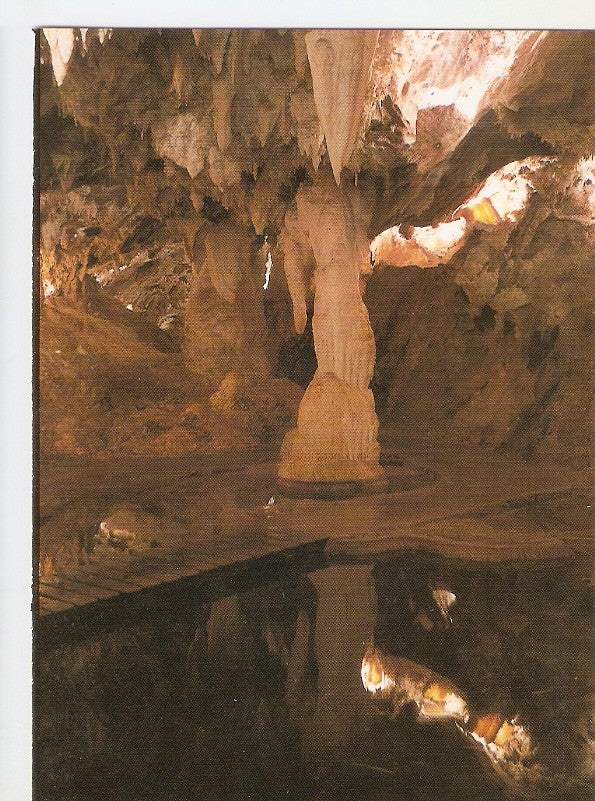 Postal 038908 : La Gruta de las Maravillas. Lago de la Esmeralda