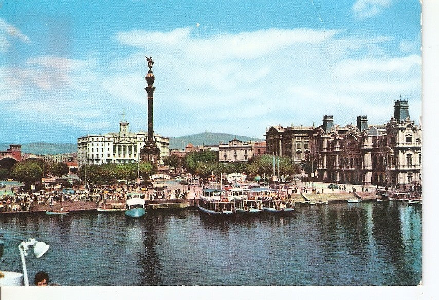Postal 038918 : Barcelona. La Puerta de la Paz
