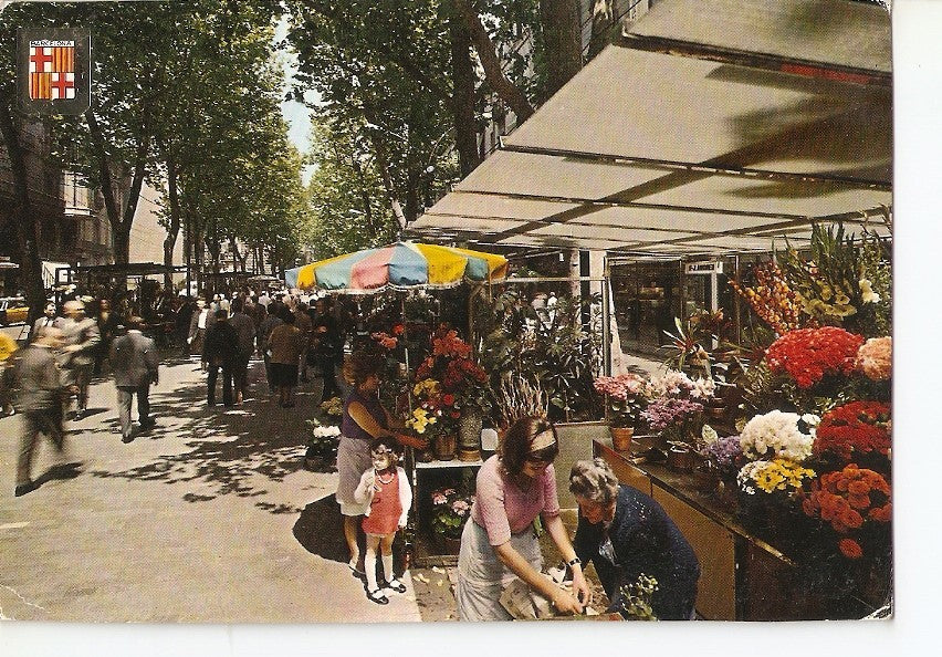 Postal 038926 : Barcelona. Rambla de las Flores