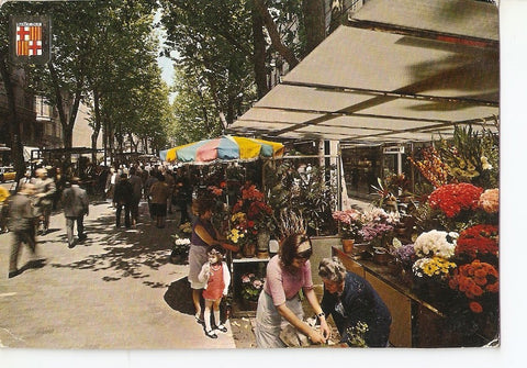 Postal 038926 : Barcelona. Rambla de las Flores