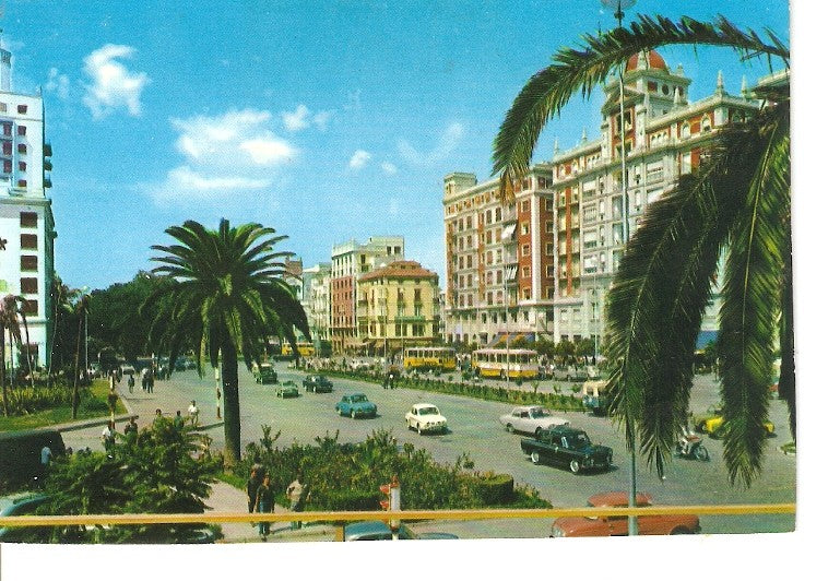 Postal 038942 : Malaga. Vista parcial