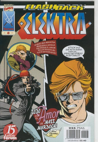 Elektra volumen 1 numero 08 (Flash Back): el amor es ciego