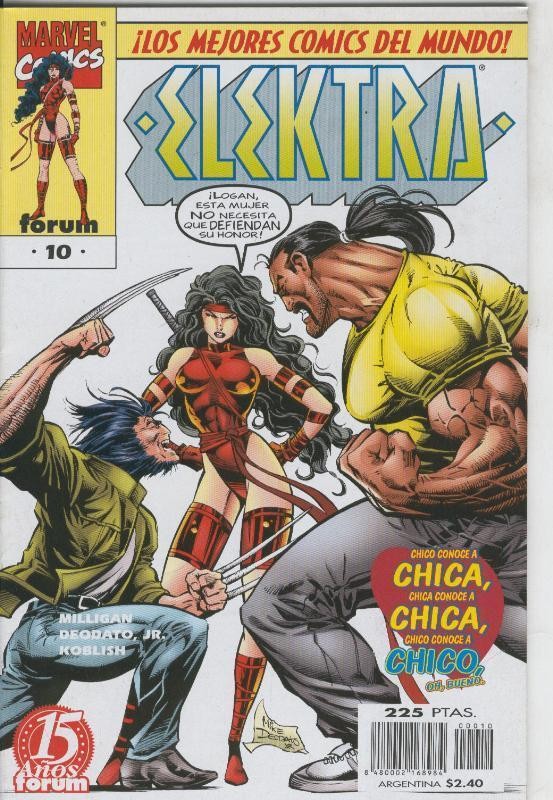 Elektra volumen 1 numero 10: Flores y Lanzallamas