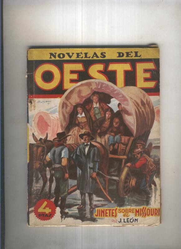Novelas del Oeste : Jinetes sobre el Missouri