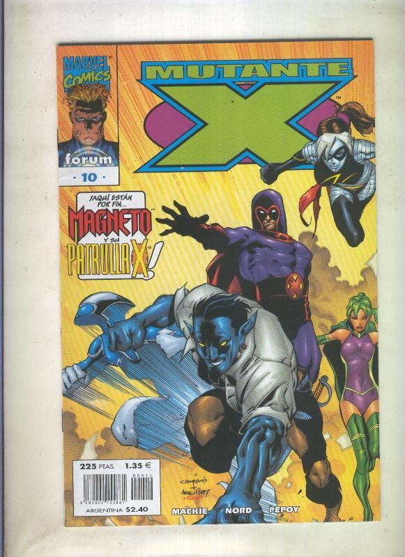 Mutante X numero 10