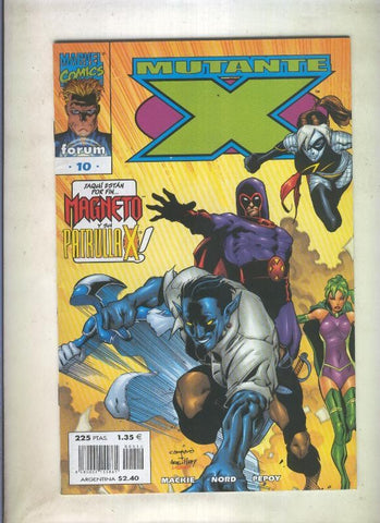 Mutante X numero 10
