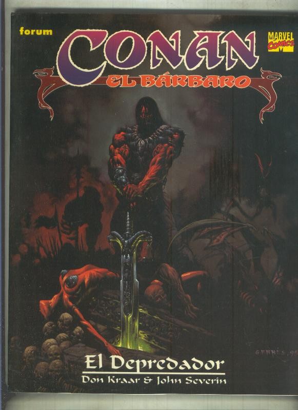 Novela Grafica Conan el barbaro: El depredador