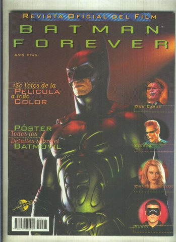 Batman revista oficial del Film: Forever