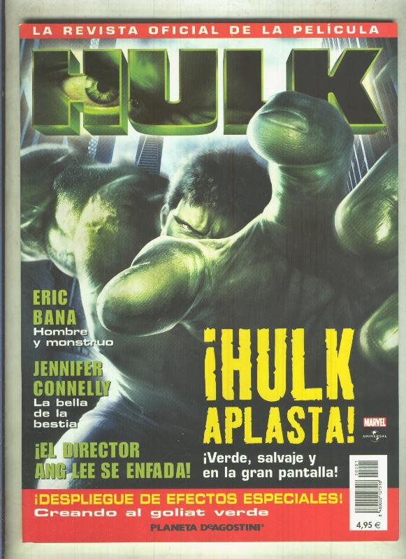 Hulk revista oficial del Film 