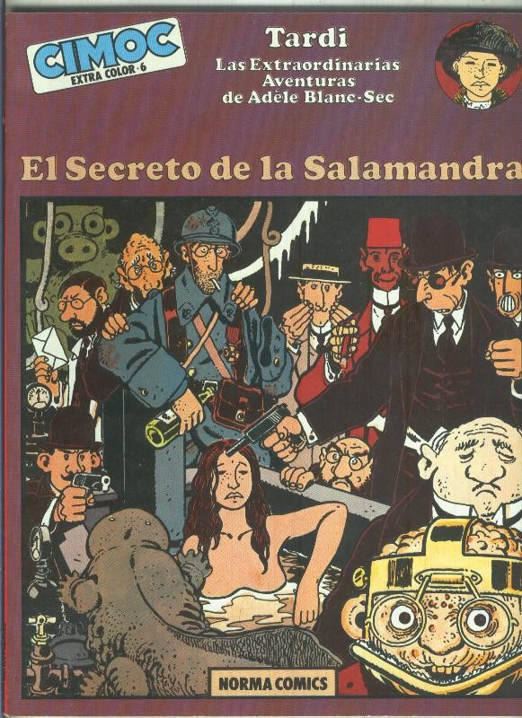 C.E.Color numero 006: Adele Blanc Sec: El secreto de la salamandra