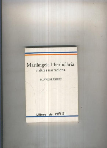 Mariangela l herbolaria i altres narracions