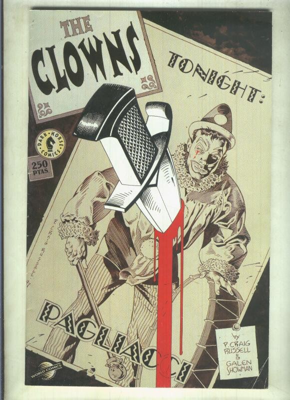 The Clowns de la opera I Pagliacci de Leon Cavallo