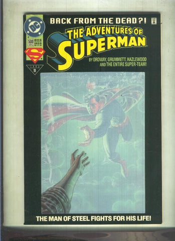 The adventures of superman numero 500