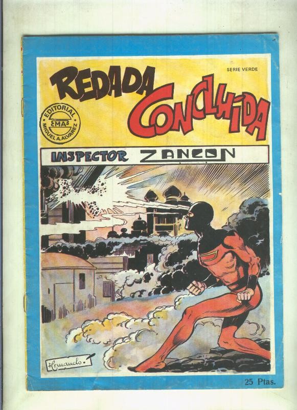 Inspector Zancon: Redada concluida (dibujo de Armando)