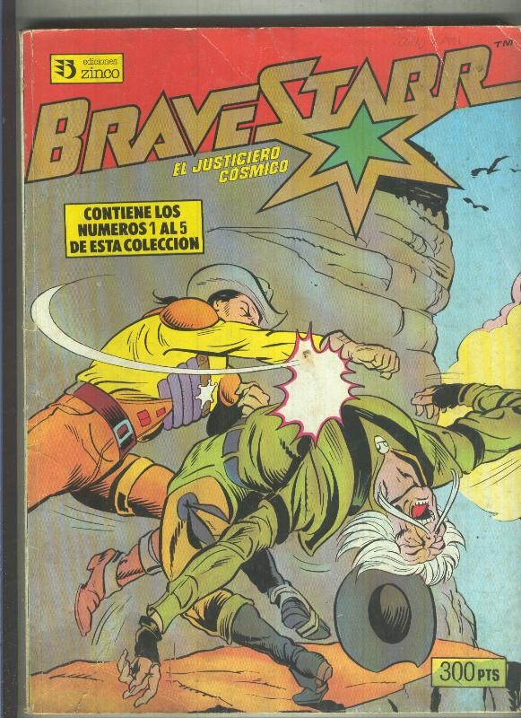 Brave Starr retapado 1 al 5