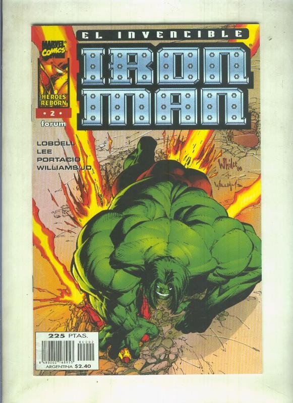 Iron Man Heroes Reborn numero 02: Hulk aplasta