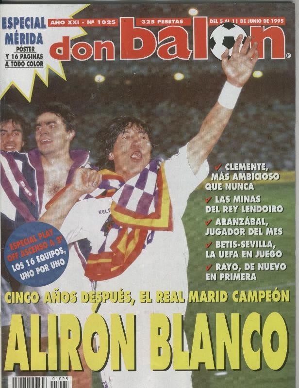 Don Balon numero 1025: poster del Merida