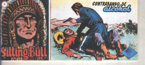 Fascimil: Sitting Bull numero 08: Contrabando de alcohol