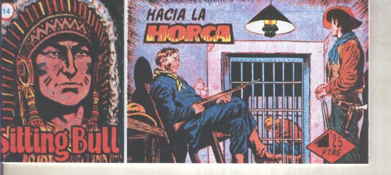 Fascimil: Sitting Bull numero 14: Hacia la horca