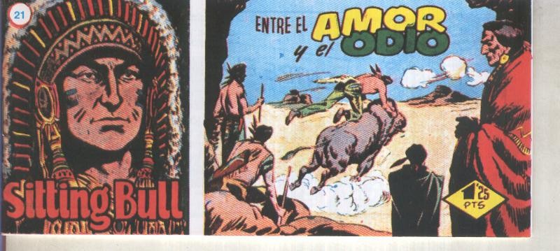 Fascimil: Sitting Bull numero 21: Entre el amor y el odio