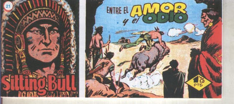 Fascimil: Sitting Bull numero 21: Entre el amor y el odio