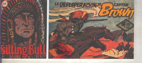 Fascimil: Sitting Bull numero 23: la desesperacion del capitan Brown