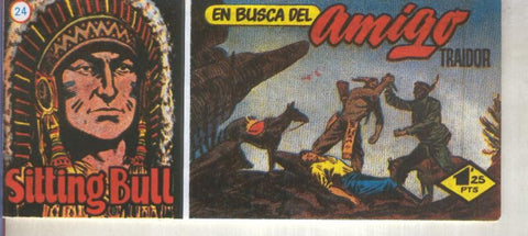 Fascimil: Sitting Bull numero 24: En busca del amigo traidor