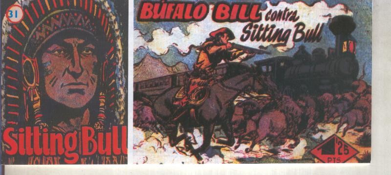 Fascimil: Sitting Bull numero 31: Buffalo Bill contra Sitting Bull