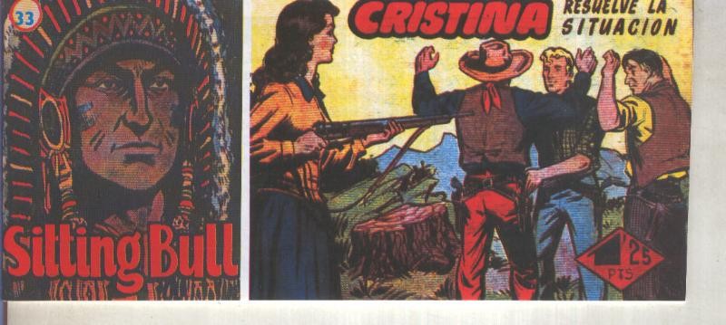 Fascimil: Sitting Bull numero 33: Cristina resuelve la situacion