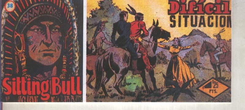 Fascimil: Sitting Bull numero 38: Dificil situacion