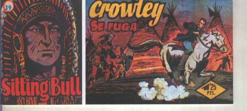 Fascimil: Sitting Bull numero 39: Crowley se fuga