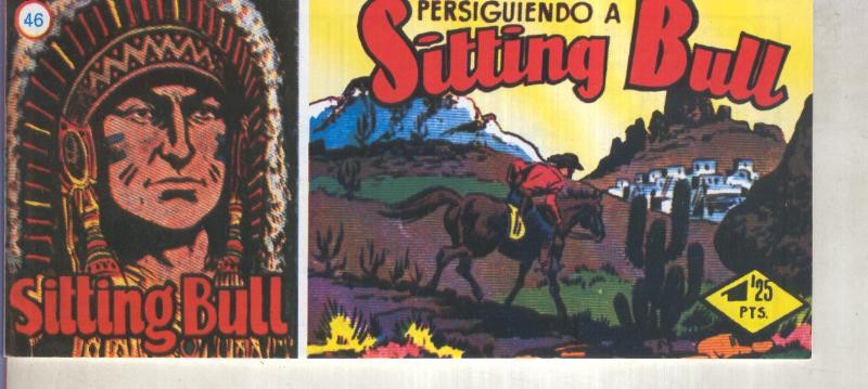 Fascimil: Sitting Bull numero 46: Persiguiendo a Sitting Bull