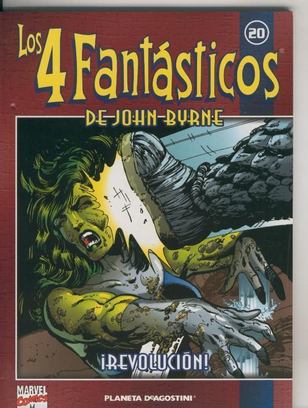 Coleccionable Los 4 Fantasticos de John Byrne numero 20