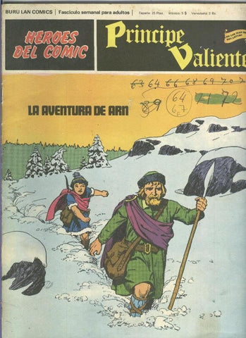 Principe Valiente numero 61: La aventura de Arb