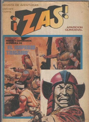 Zas revista numero 7 (numerado 1 en trasera, buen estado)