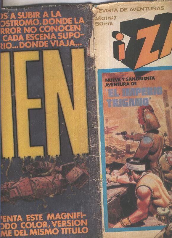 Zas revista numero 7 (numerado 3 en trasera, cubierta estropeada)