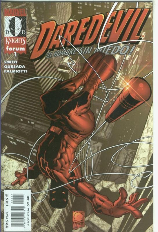 Marvel Knights: Daredevil el hombre sin miedo numero 01: Diablo guardian