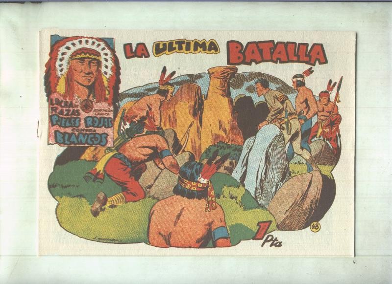 Facsimil: Lucha de Razas numero 48: La ultima batalla