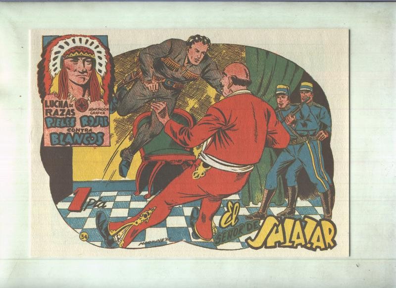 Facsimil: Lucha de Razas numero 34: El señor de Salazar