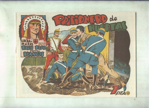 Facsimil: Lucha de Razas numero 32: Prisionero de Huertas